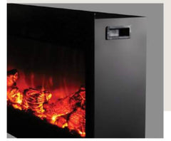 Pao 100 cm Elektrikli Şömine Cam Çerçeve (Isılı, Ses Efektli, Çok Fonksiyonlu)