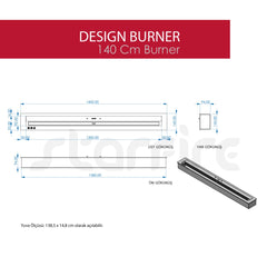 DESIGN Burner 140'lık
