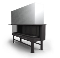 3 Çamlı Asansörlü Şömine Haznesi 130 cm