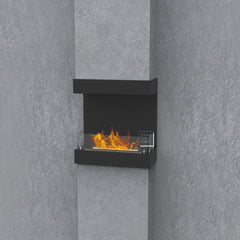 Bioethanol Şömine 3 Tarafı Camlı 60cm