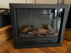 70 cm Elektrikli Şömine Metal Çerçeve (Isılı, Ses Efektli, Çok Fonksiyonlu)