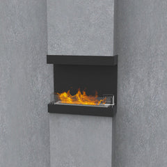 Bioethanol Şömine 3 Tarafı Camlı 90cm