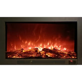 95 cm Elektrikli Şömine Metal Çerçeve (Isılı, Ses Efektli)