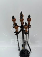 Ahşap Başlı Şömine Maşa Takımı