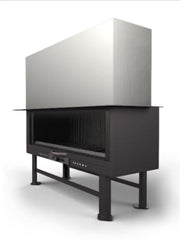 Asansörlü Düz Şömine Haznesi 70 cm