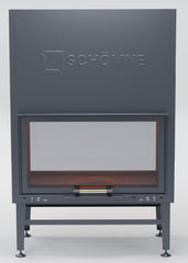 Asansörlü Tünel Çelik Şömine Haznesi 140 cm