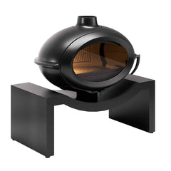 Brio On Small Banc Döküm Odun Sobası