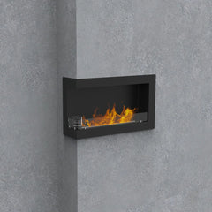 Biethanol Şömine L Tipi Sol Açık 90cm