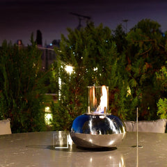 Biethanol Şömine Silver