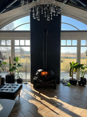 Brio On Small Banc Döküm Odun Sobası