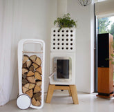 Cubi Stack Wood Seramik Odun Sobası