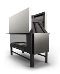 Epi Asansörlü Şömine Haznesi 70 cm