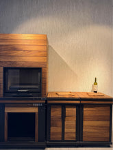 FERBA İhlal İroko Bahçe Barbekü Mangal (Tezgahlı)