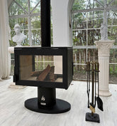 FERBA Double Face Design Şömine Soba