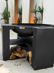 FERBA Moody Ateş Çukuru Siyah Çanaklı Bahçe Şöminesi