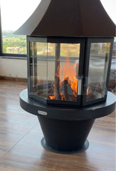 FERBA Octagon Metal Orta Şömine