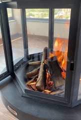 FERBA Octagon Metal Orta Şömine