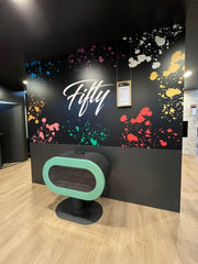 Fifty On Pedestal Mint Yeşili Döküm Odun Sobası