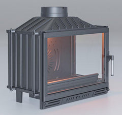 Gold Klapeli Döküm Sağ Açık Şömine Haznesi 70 cm