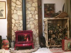 INVICTA Bradford Kırmızı Döküm Odun Sobası