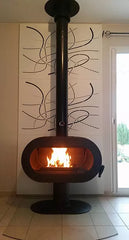 INVICTA Fifty On Pedestal Döküm Odun Sobası