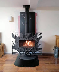 INVICTA Gaya Leaf (Feuille) Döküm Odun Sobası