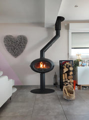 Invicta Brio Sur Pied Döküm Şömine Soba