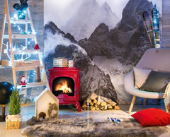 Invicta Seville 2 Kırmızı Şömine Soba