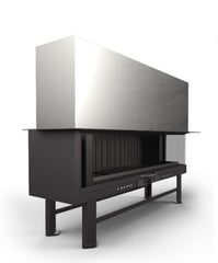 L Tipi Asansörlü Şömine Haznesi 130 cm