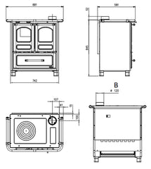 La Nordica Favola (Family) 3,5 Cappuccino Kuzine Soba