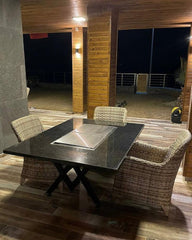 Mangallı Masa 10 Kişilik