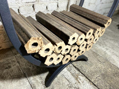 Metal Oval Şömine Odunluğu