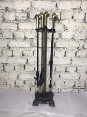 Ördek Başlı Şömine Maşa Takımı