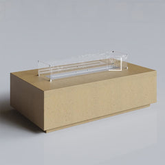 Stone Table Large Bioethanol Bahçe Ateş Çukuru