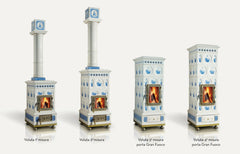 Voluta Seramik Odun Sobası