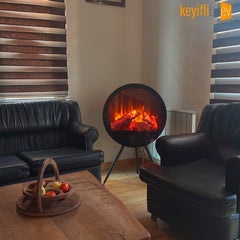 Kona 60 Elektrikli Şömine (Isılı)