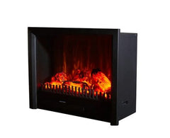 Pao 80 cm Elektrikli Şömine Metal Çerçeve (Isılı, Ses Efektli, Çok Fonksiyonlu)