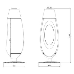 INVICTA Ovatio Döküm Odun Sobası