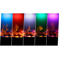 Pao 100 cm Elektrikli Şömine Cam Çerçeve (Isılı, Ses Efektli, Çok Fonksiyonlu)