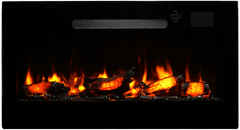 Pao 100 cm Elektrikli Şömine Cam Çerçeve (Isılı, Ses Efektli, Çok Fonksiyonlu)