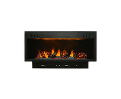 100 cm 3 Boyutlu Elektrikli Şömine (Isılı, Ses Efektli)