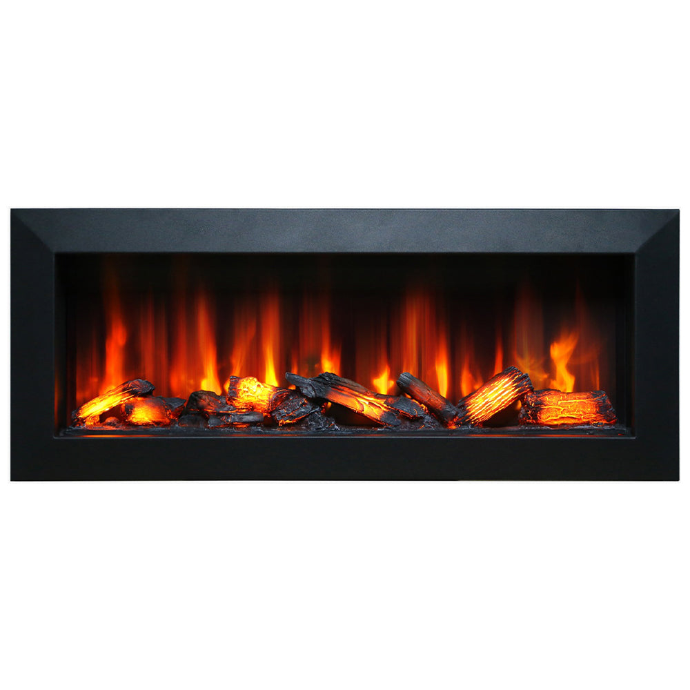 100 cm Elektrikli Şömine Metal Çerçeve (Isısız)