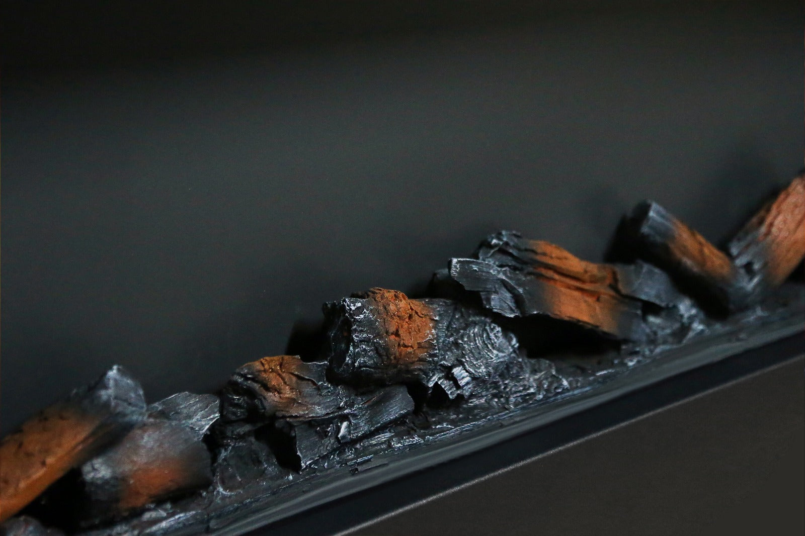 100 cm Elektrikli Şömine Metal Çerçeve (Isısız)