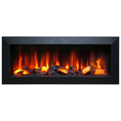 100 cm Elektrikli Şömine Metal Çerçeve (Isısız)