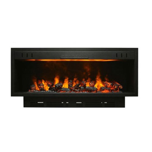 130 cm 3 Boyutlu Elektrikli Şömine (Isılı, Ses Efektli)