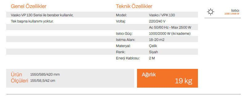 130 cm 3 Boyutlu Elektrikli Şömine (Isılı, Ses Efektli)