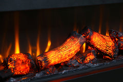 130 cm Elektrikli Şömine Metal Çerçeve (Isılı, Ses Efektli, Çok Fonksiyonlu)