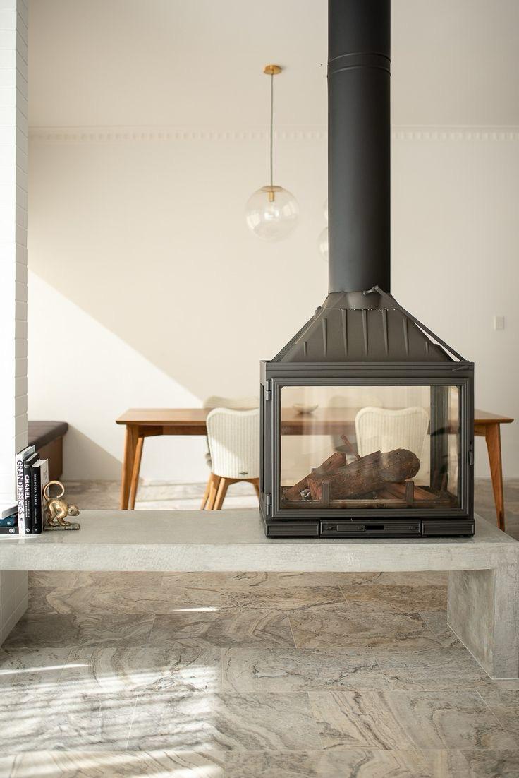 4 Açık 80 lik Döküm Şömine Hazne