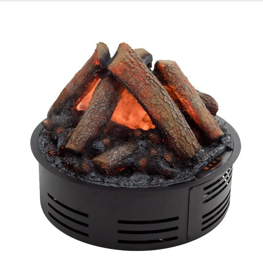 55 cm Kabinsiz 3 Boyutlu Elektrikli Şömine (Isısız, Ses Efektli)