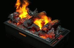 60 cm 3 Boyutlu Elektrikli Şömine (Isısız, Ses Efektli)